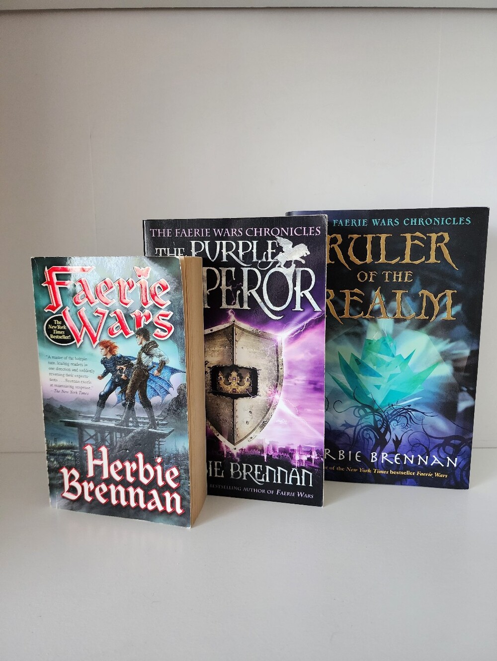 The Faerie Wars Chronicles by Herbie Brennan YA Books 3 Set Bundle